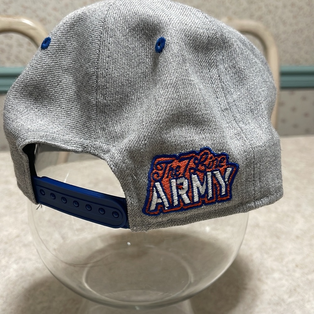BNWT NEW ERA 9 THIRTY GRAY NEW YORK METS THE 7 LINE ARMY - Picture 4 of 10